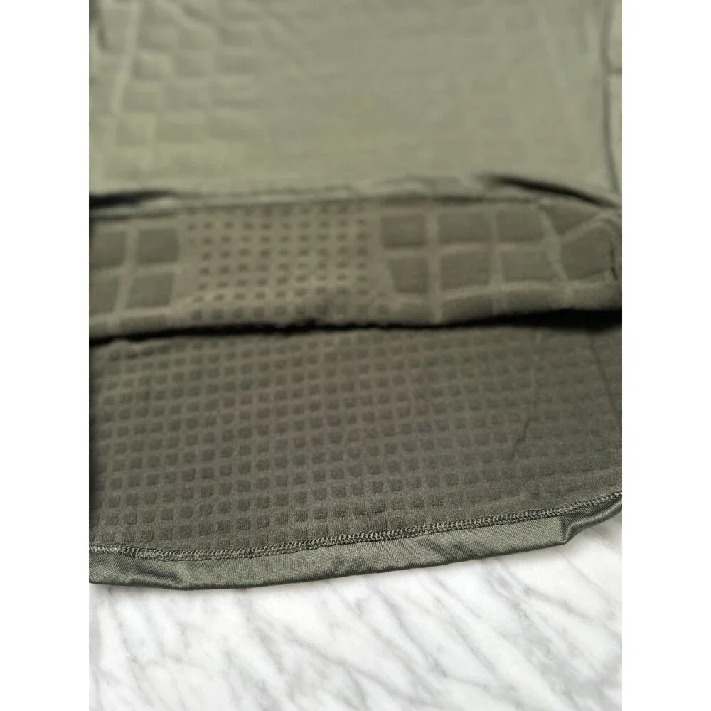 Adidas Techfit Cold Rdy Base Layer green Compression Mock Neck Mens XL JX2558